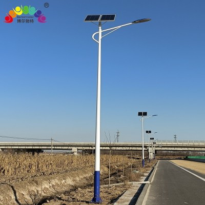 博尔勃特一体化太阳能路灯 市政道路LED风光互补太阳能路灯厂 家图3