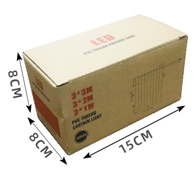 led皮线窗帘灯串低压usb遥控铜丝窗帘灯卧室背景装饰3*3窗帘灯串图4