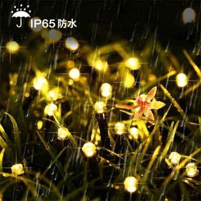 LED太阳能灯串批发 户外防水家用草坪花园太阳能景观灯庭院装饰灯图3