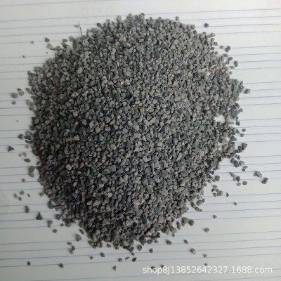 彩色耐磨金刚砂除锈研磨地坪铜矿砂灰石英砂车间停车场研磨金刚砂图3