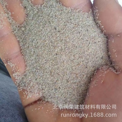 工厂大量供应 质感漆圆粒砂 艺术涂料石英沙 真石漆颜色彩砂 岩片图3
