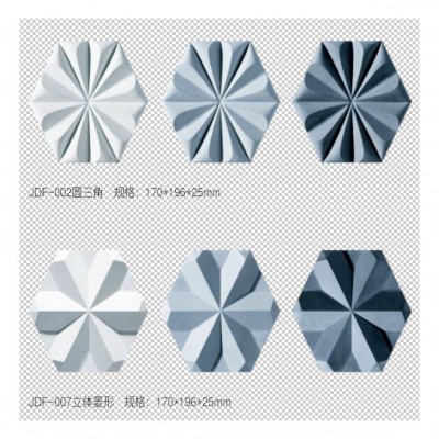 3D水泥砖 艺术背景墙砖 混凝土砖 混凝土水泥板 微水泥材料厂家图3