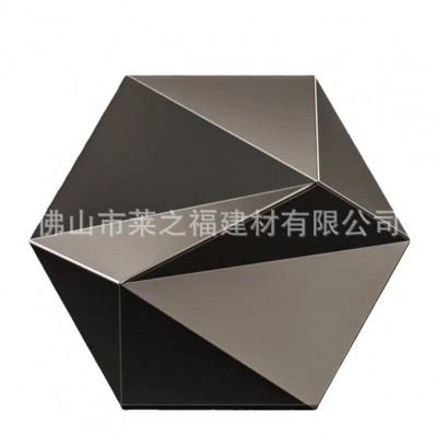 网红立体水泥砖餐饮酒店大堂背景墙砖3d元宝艺术拼花颜色可调图5