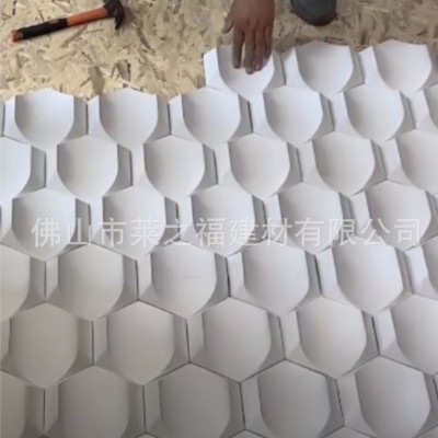 3D立体水泥砖佛山工厂艺术造型水泥材质砖异型背景墙砖网红新材料图2