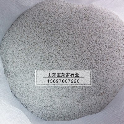 汉白玉粉 汉白玉彩砂 雪花白彩砂石子白云石粉 雪花白草坪砂图4