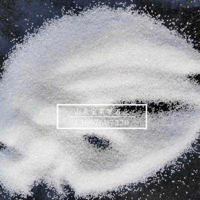 汉白玉粉 汉白玉彩砂 雪花白彩砂石子白云石粉 雪花白草坪砂图2