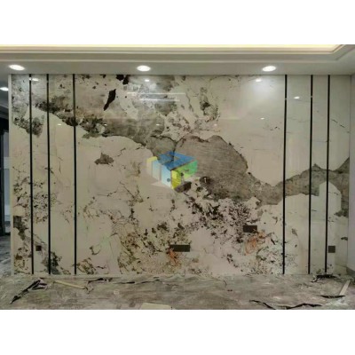 天然大理石潘多拉客厅背景墙餐厅桌面楼级踏步墙体台面板卫生间图4