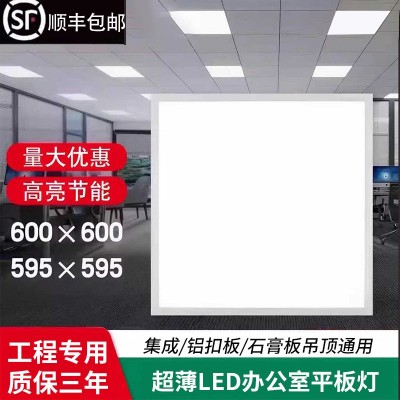 LED嵌入式厨房灯卫生间集成吊顶灯面板灯超薄净化灯led 扣板平板灯