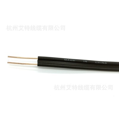 2芯平行电话线 1.0铜包钢通讯电缆 电信线材 HBGYV室外双并线