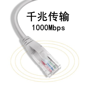 厂家直销成品超六类网线 电脑网络跳线1/2/3/5/10m米网络线图3