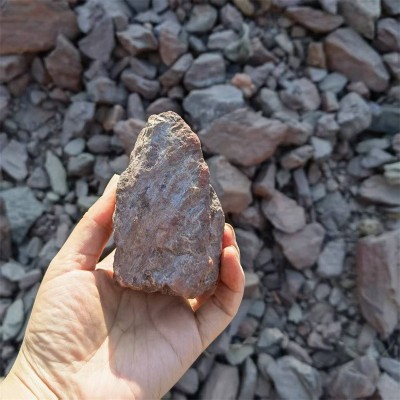 厂家供应赤铁矿石原石 钢厂冶金铸造耐工程机械用油漆用铁矿石图3