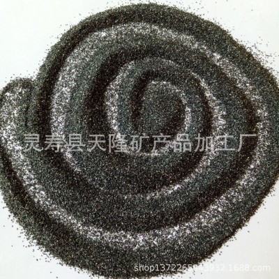 厂家供应金刚砂 地坪喷砂除锈用彩沙 黑色石英砂 棕刚玉耐磨损图3