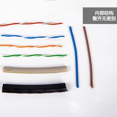 带电源综合一体线4+2无氧铜室外监控网络线户外工程防水复合网线图4