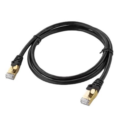 迅捷CAT6A SFTP双屏蔽多股纯铜成品跳线抗干扰千兆超六类成 品网线图5