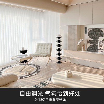 批发电动梦幻帘办公室垂直竖百叶窗帘手动客厅阳台梦幻哈纳斯帘图3