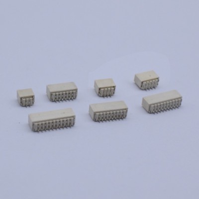 贴片端子1.0mm间距2P3P4P5P6P7P8P9P10P11P立贴卧贴插件连接器图2