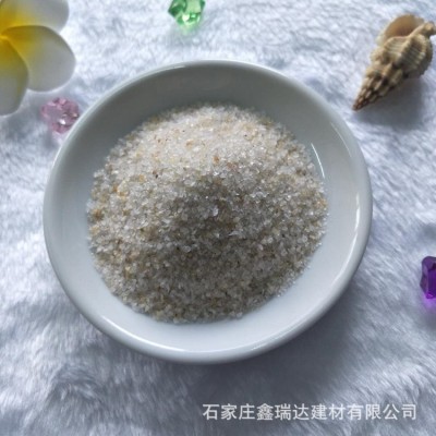 石英砂耐火材料 水处理滤料硅砂 陶瓷磨料草坪填充用石英砂石英粉图3