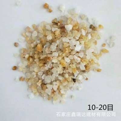 石英砂耐火材料 水处理滤料硅砂 陶瓷磨料草坪填充用石英砂石英粉图4