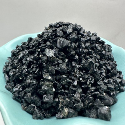 厂家批发电气石能量石晶体碧玺碎石颗粒托玛琳原石水处理汗蒸房用图4