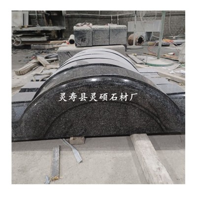 供应北大青石材厂家 北大青花岗岩墓碑 滨州青烈士墓碑石质墓碑图5