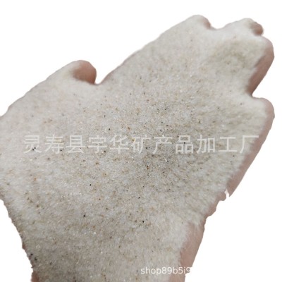 石英砂生产厂家磨料石英砂水处理石英砂滤料石英砂草坪石英砂造景图5