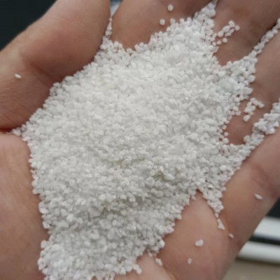 厂家供应白沙子 纯白石英砂 高尔夫球场 枯山水造景用雪花白砂子