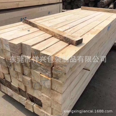 厂家直销各种规格木方 机械打包装钉木架垫设备国产国外松木方图3