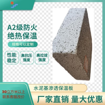 热固复合聚苯板TEPS水泥基渗透板A级防火保温板150立方米起售