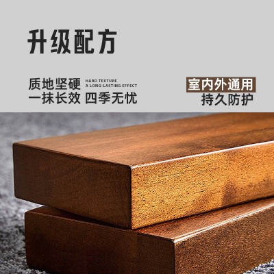 水性木蜡油净味实木清漆室内家具地板户外防腐木材改色翻新木器漆图2