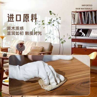 水性木蜡油净味实木清漆室内家具地板户外防腐木材改色翻新木器漆图3