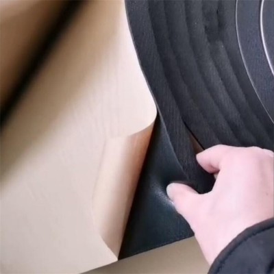厂家批发阻燃橡塑保温板B2房顶隔热棉管道隔音棉自粘铝箔橡塑板图2