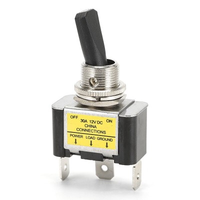ASW-07D-2 汽车开关单刀单掷12V/30A 汽车改装带LED灯开关5色图4