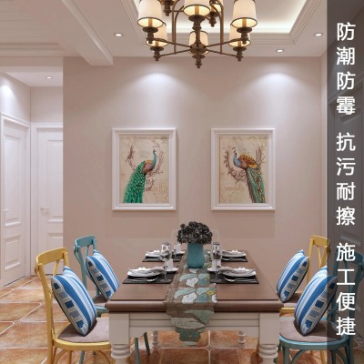 厂家直供艺人水性无机涂料 内外墙无机涂料 颜色可调无甲醛图3