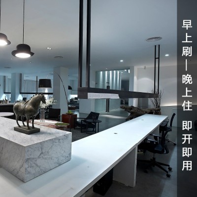 厂家直供艺人水性无机涂料 内外墙无机涂料 颜色可调无甲醛图4