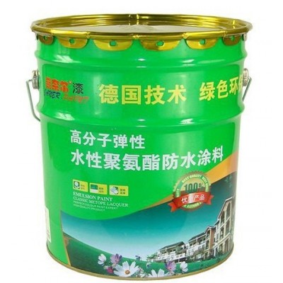 嘉奈尔 高分子弹性水性聚氨酯防水涂料20KG/桶 嘉奈涂料量大从优图4