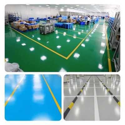 水性环氧树脂地坪漆水泥地工程环保地坪漆工厂车间丙烯酸 室内家用图2