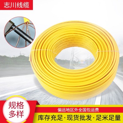 国标BV1.5 4 6平方家装工程用铜塑线 单芯国标纯铜阻燃bv2.5电线图4