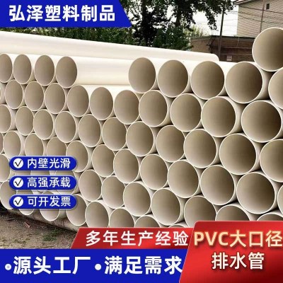 批发PVC大口径排水管 排污下水管农田灌溉桥梁雨水泄水pvc塑料管图4