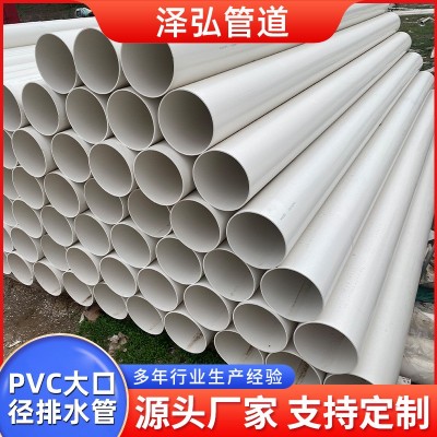 UPVC大口径排水管 塑料排水排污管道农田灌溉地下管道排污排水管图4
