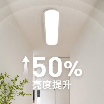 超薄吸顶灯长条走廊过道灯入户阳台灯简约衣帽间卧室极简玄 关灯具图2