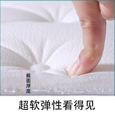 跨境直供床头贴纸自粘软包儿童房宝宝防撞墙围3d立体墙贴泡沫墙纸图2