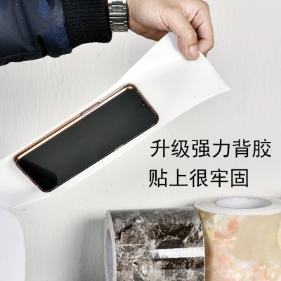 外贸腰线踢脚线墙贴自粘跨境大理石墙纸装饰翻新防水防潮贴纸波导图2