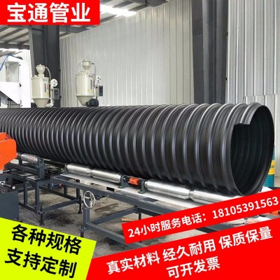 加工定制钢带增强聚乙烯螺旋波纹管图3
