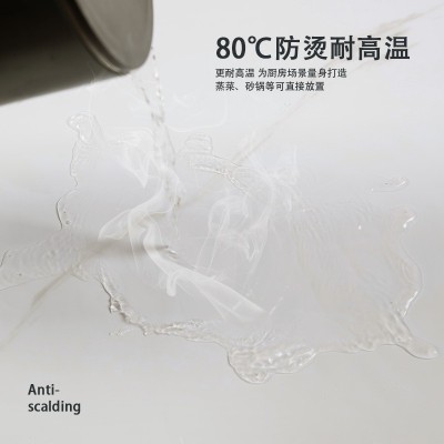 自粘大理石桌面贴纸桌纸防水防油桌贴书桌餐桌子茶几家具翻新桌垫图3