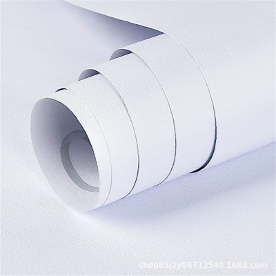 哑光纯色墙纸 耐脏防水防潮壁纸家居宿舍台面翻新纸wallpaper跨境图3