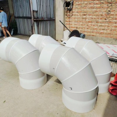 DN500upvc焊接排水弯头 500pvc通风弯头 20寸pvc-u焊接弯头供应图4