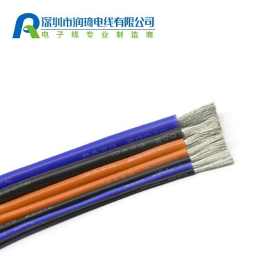 现货供应 大电流特软硅胶线 4AWG 5000股0.08TS 耐高温航模电线图5