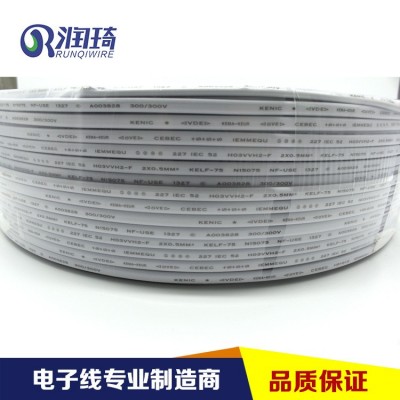 长期销售美规两芯硅胶线3*0.75平方电线环保VDE电源线厂家直销图3