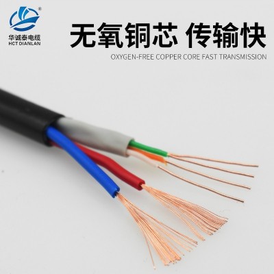 网络综合线监控一体线室外 网线4 8+2芯超五类 带电源视频线 纯铜图2
