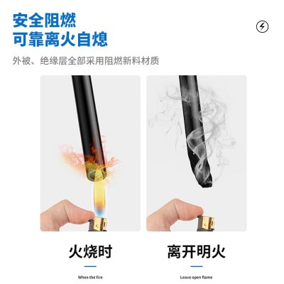 起帆电线AVR电子线缆 单芯软线足米无氧铜电线厂家直发家用电线图2